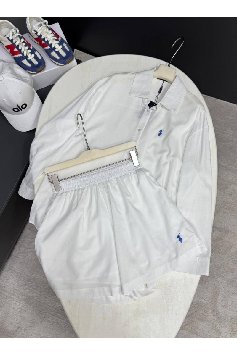 Polo Ralph Lauren Женский белый костюм premium
