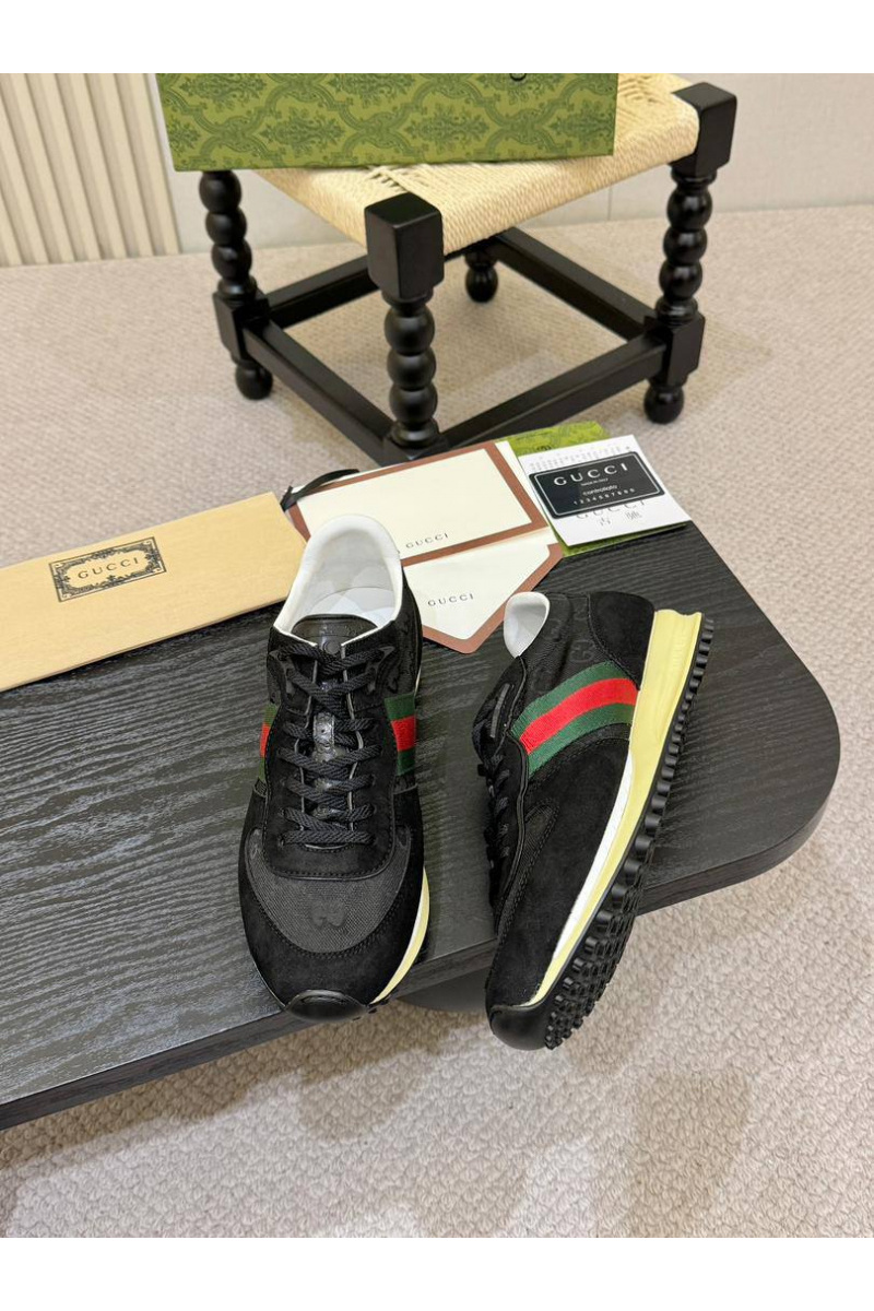 Gucci Мужские кроссовки Re-Motion - Black
