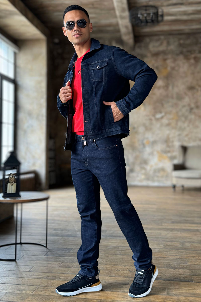 Jacob Cohen Мужская джинсовая куртка