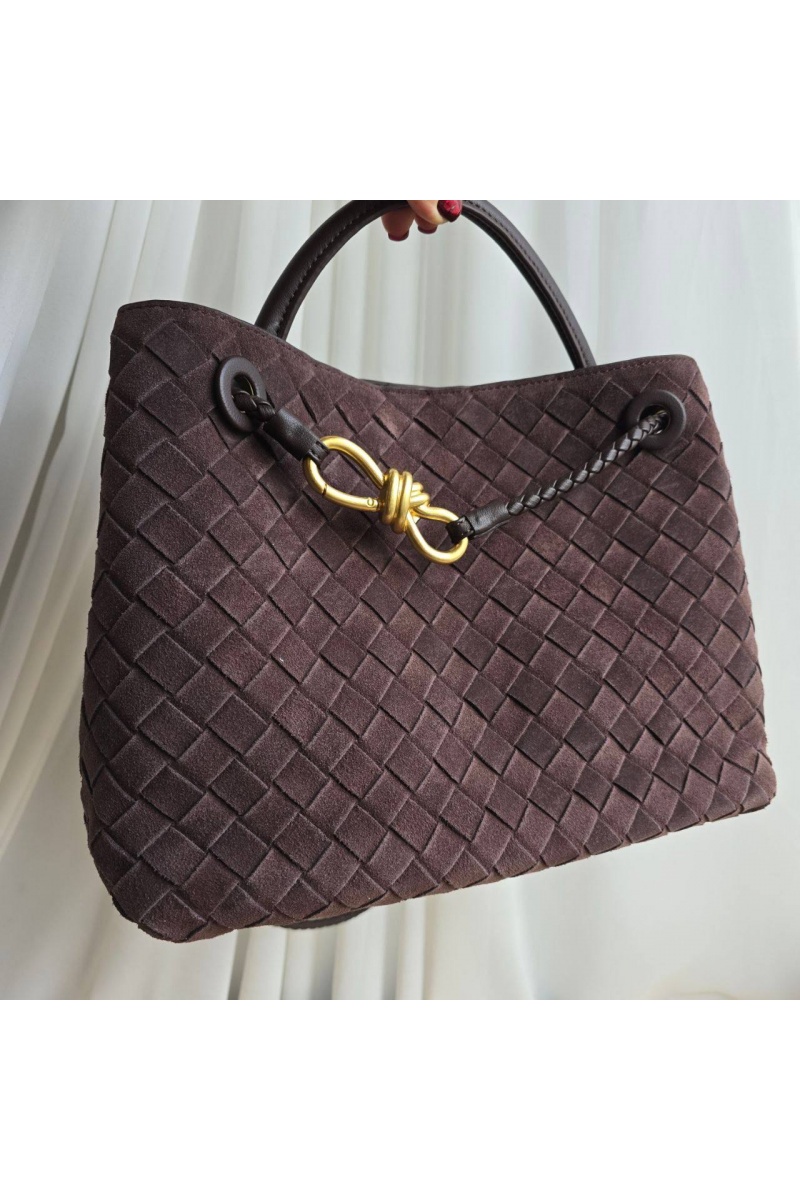 Bottega Veneta Замшевая сумка 30x23 см