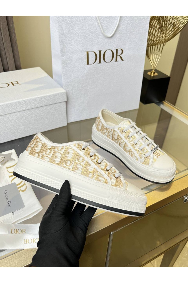 Dior Женские кеды на платформе Walk'n' premium