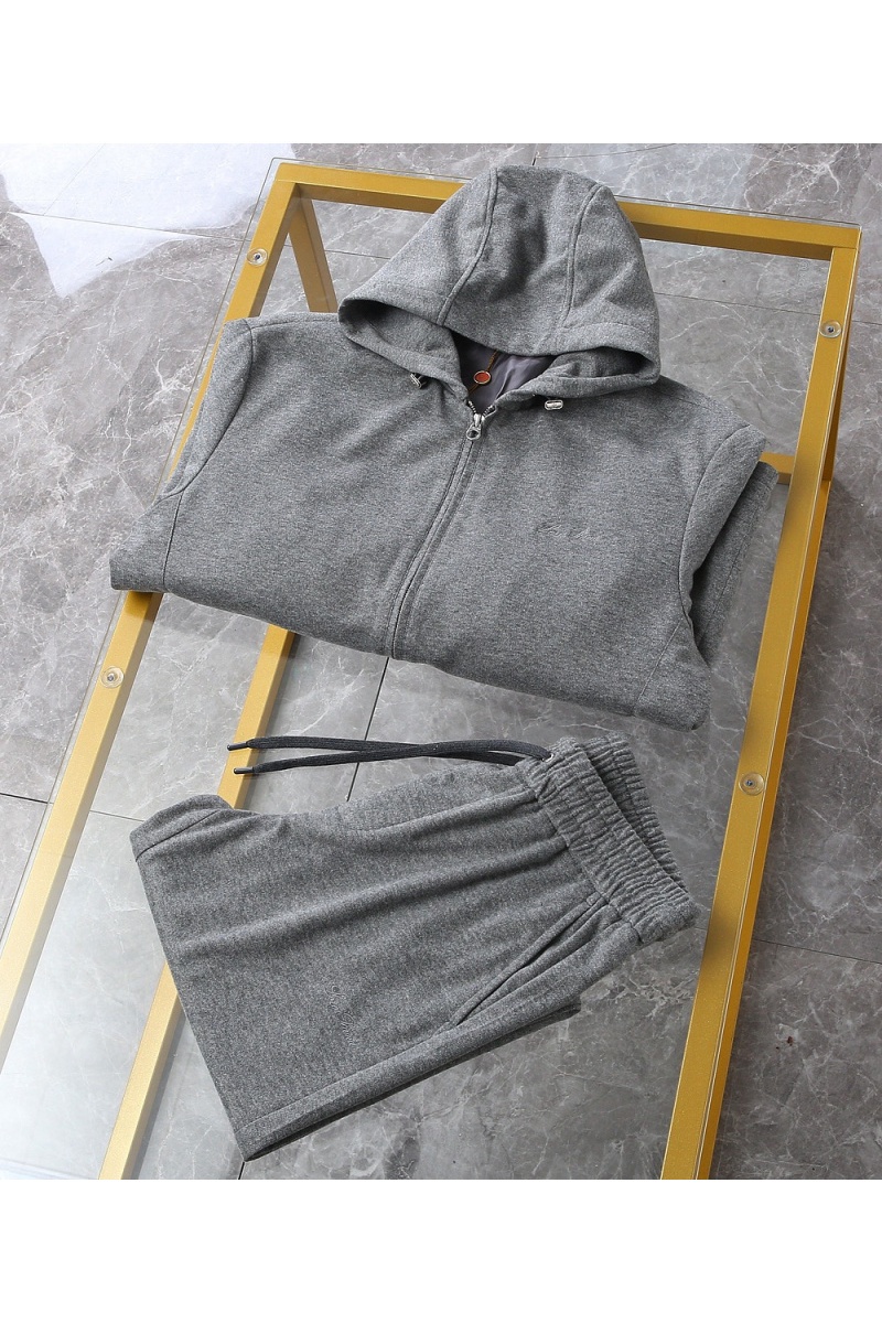 Loro Piana Серые штаны premium