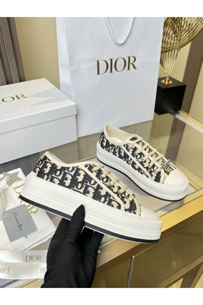 Dior Женские кеды на платформе Walk'n' premium