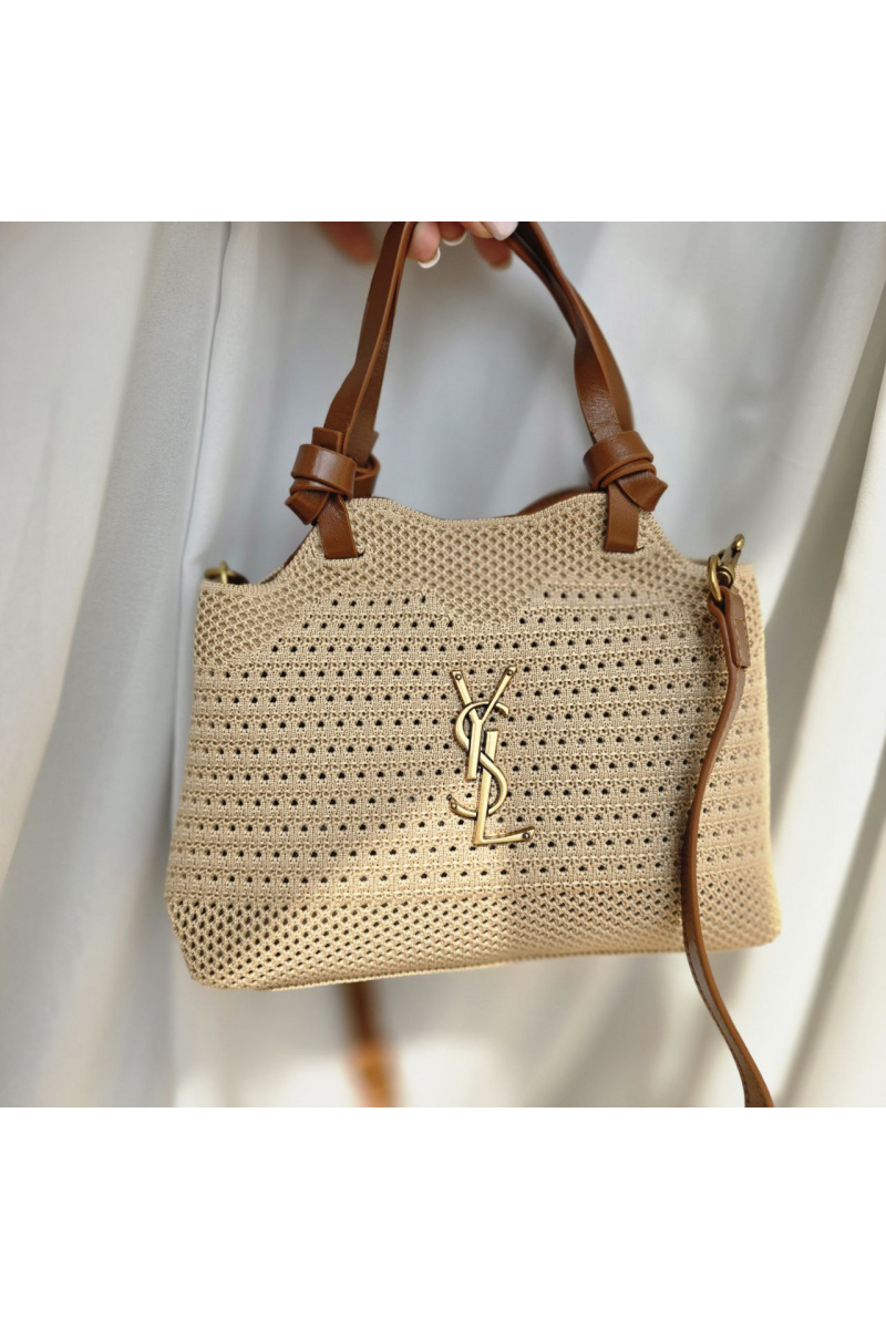 Yves Saint Laurent Плетёная сумка 21x15 см