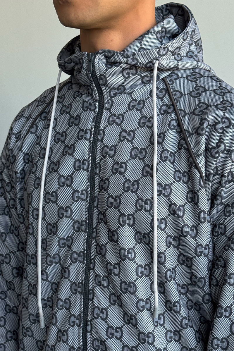 Gucci Кофта на молнии GG Monogram