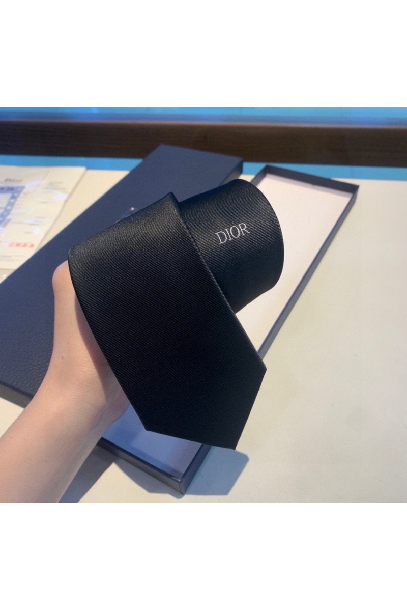 Dior Галстук logo-embroidered premium - Black