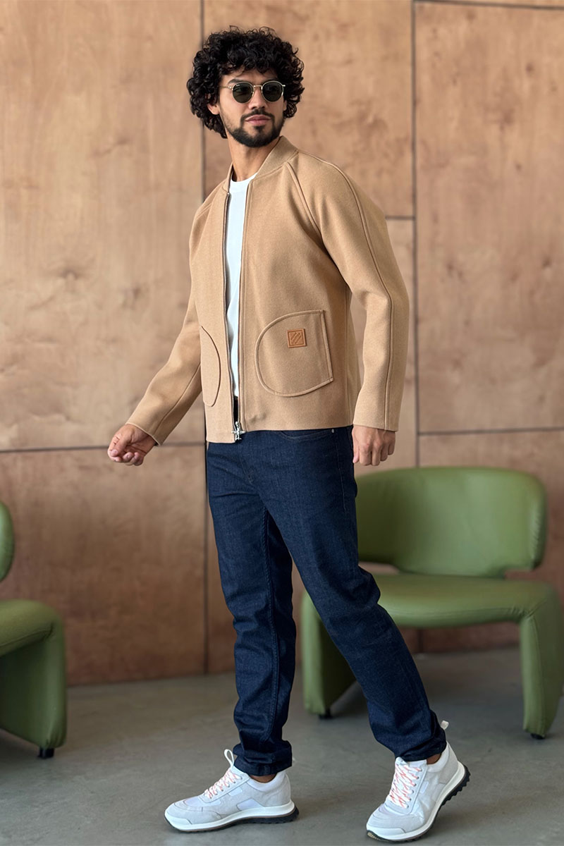 Lоuis Vuittоn Мужской бежевый бомбер 