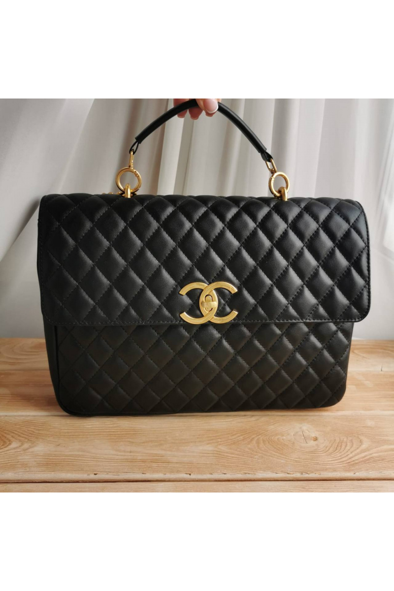 Chаnеl Кожаная сумка 36x25 см