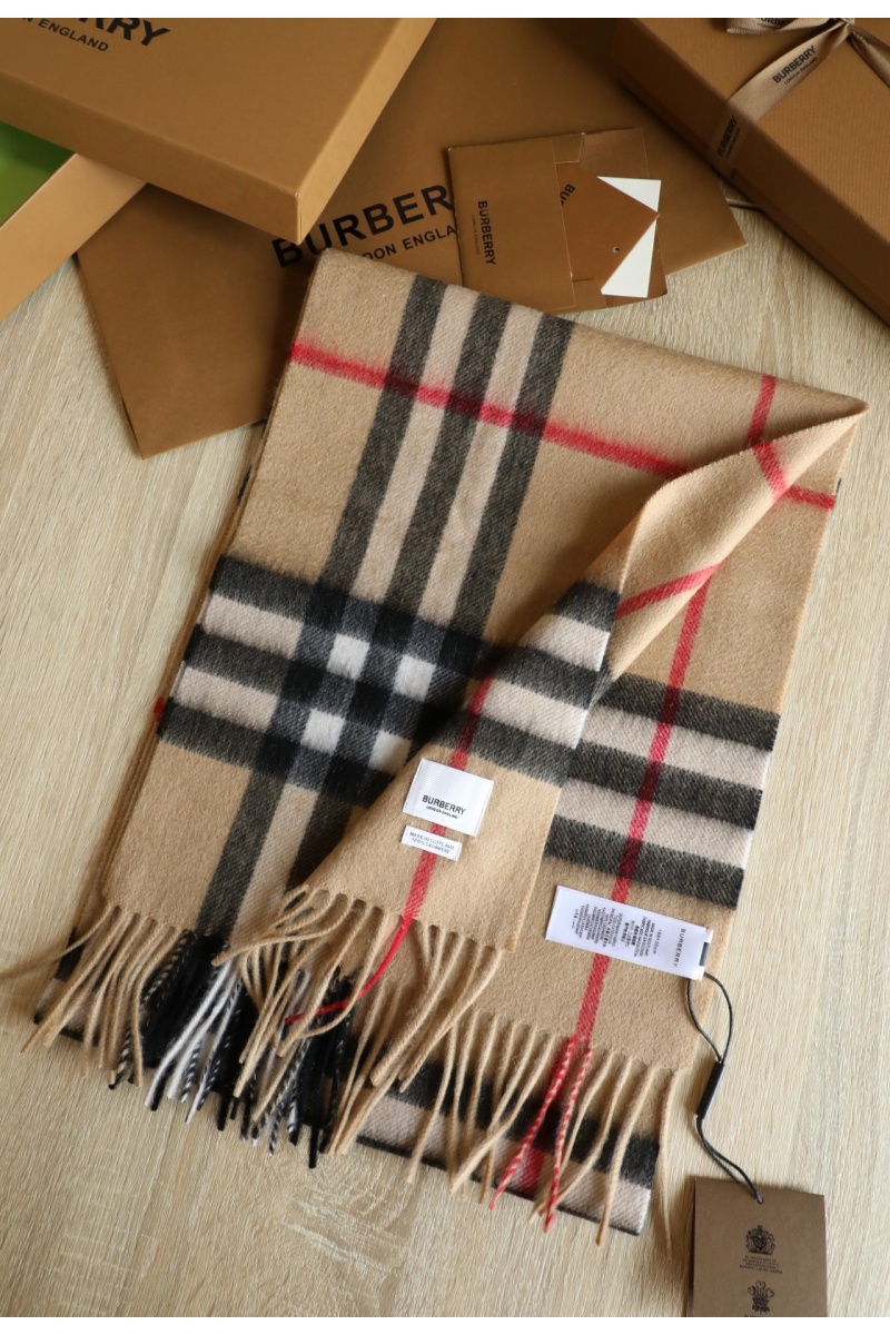 Burberry Шарф Check premium 168x30 см - Beige