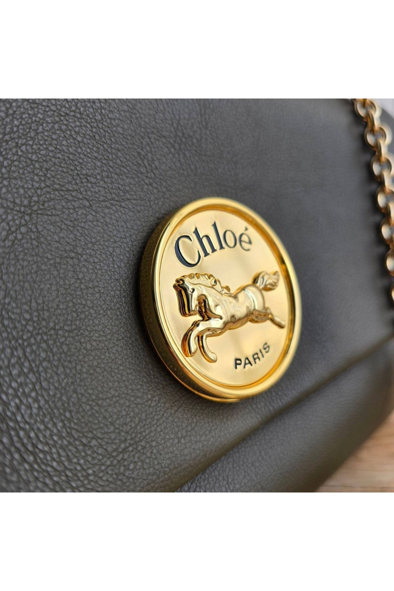 Chloe Кожаная сумка 28x17 см