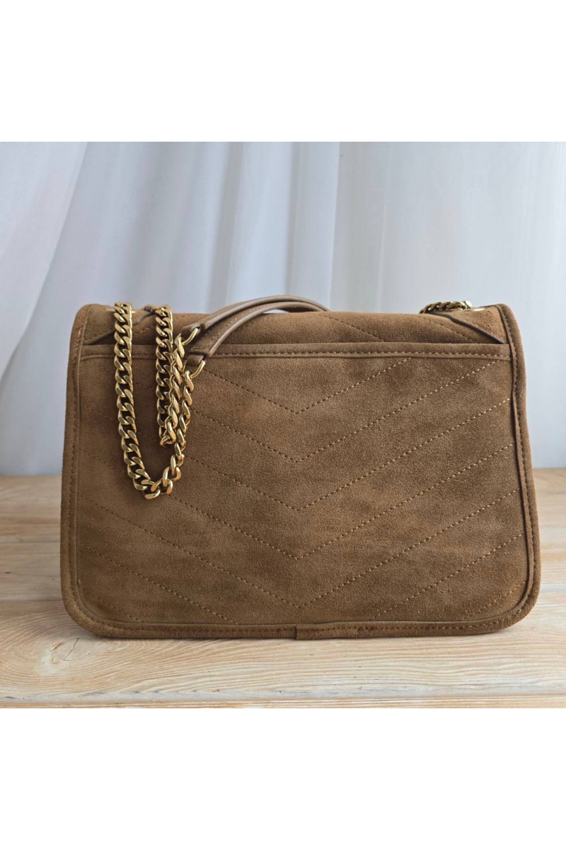 Yves Saint Laurent Замшевая сумка 22x15 см