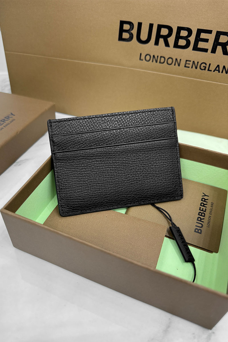 Burberry Кожаный кардхолдер Premium 10x7 см