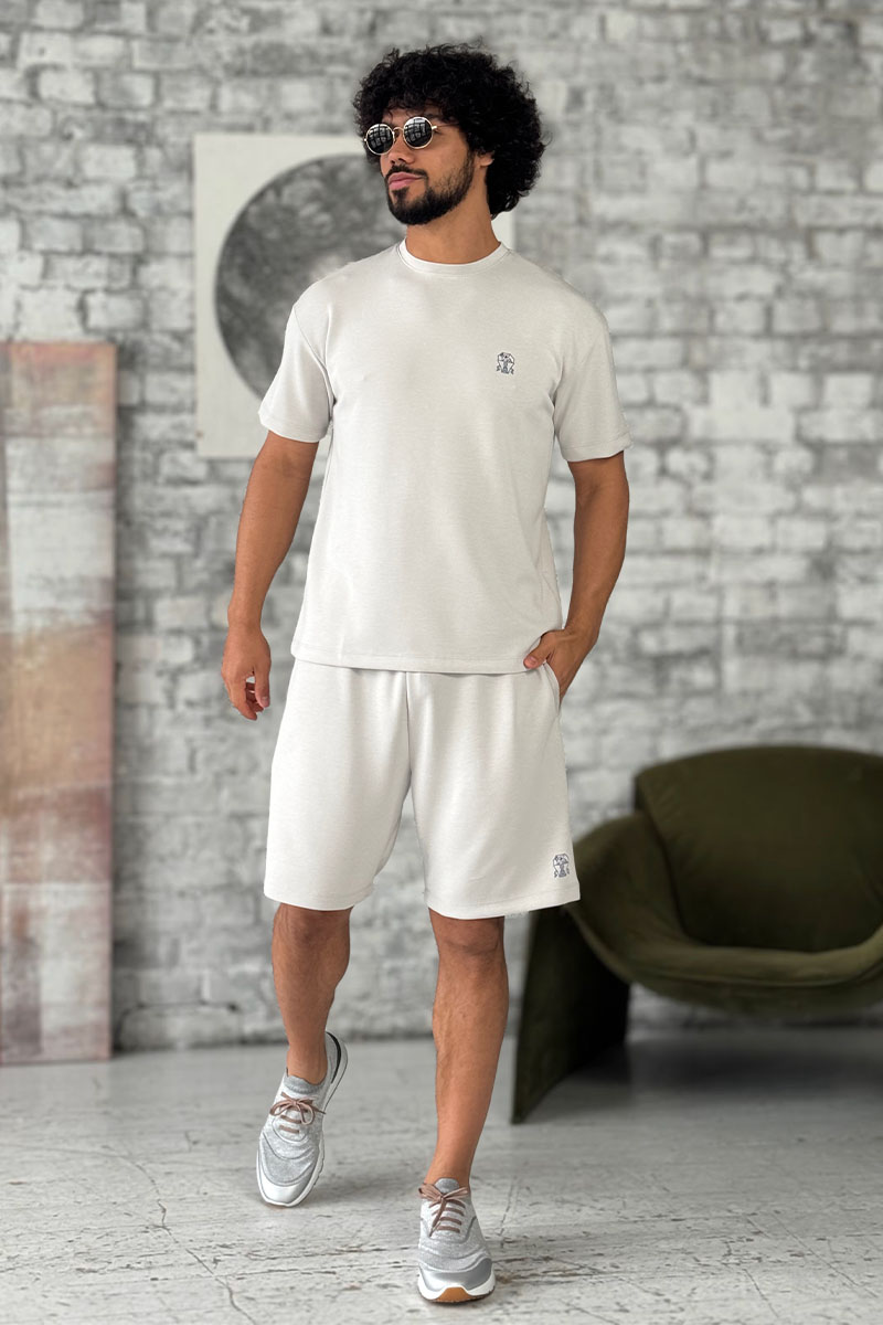 Designer Мужская серая футболка 