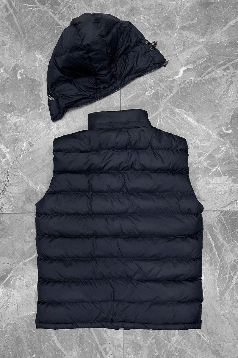 Emporio Armani EA7 Мужской тёмно-синий жилет