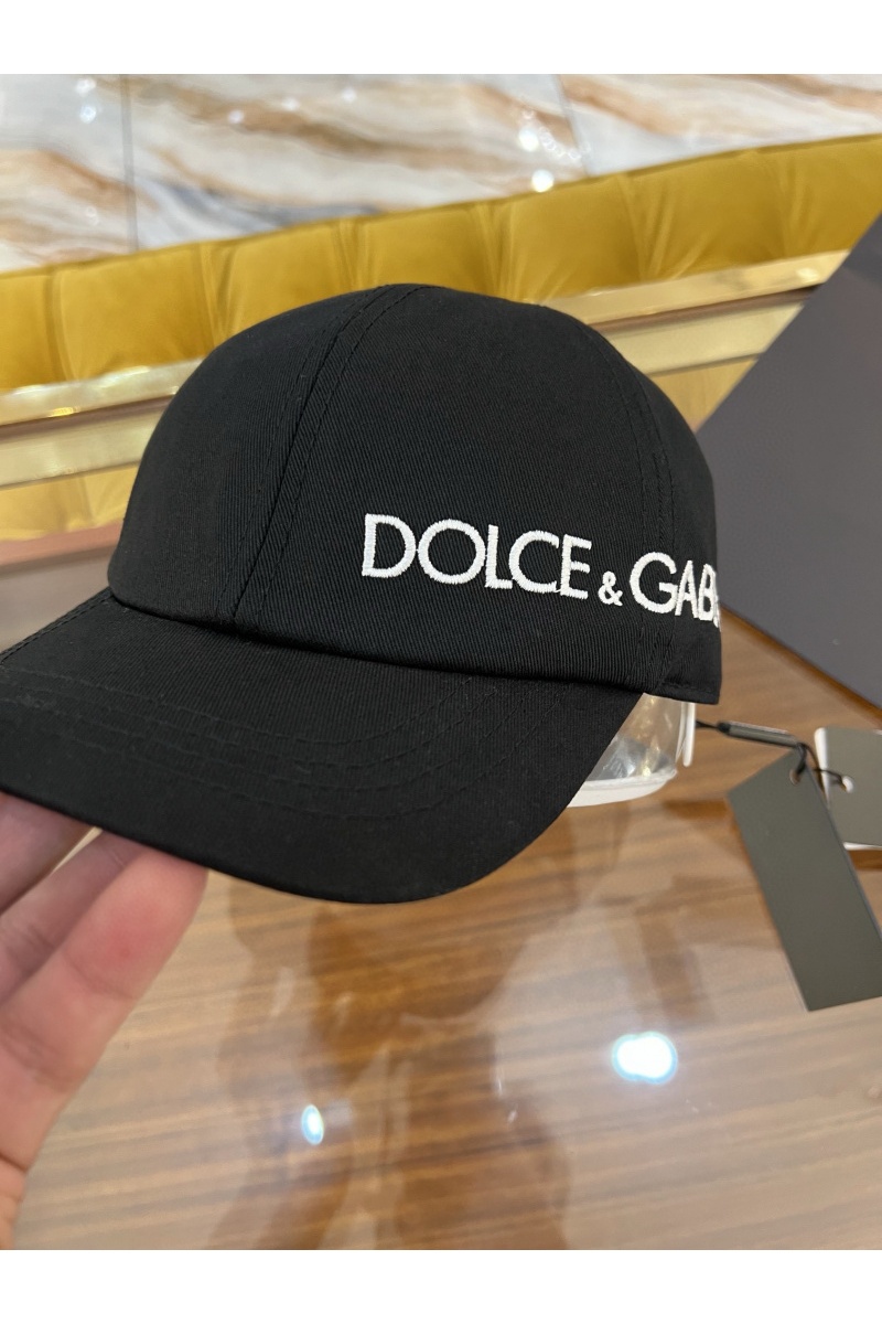 Dоlсе & Gаbbаnа Бейсболка чёрного цвета logo-embroidered