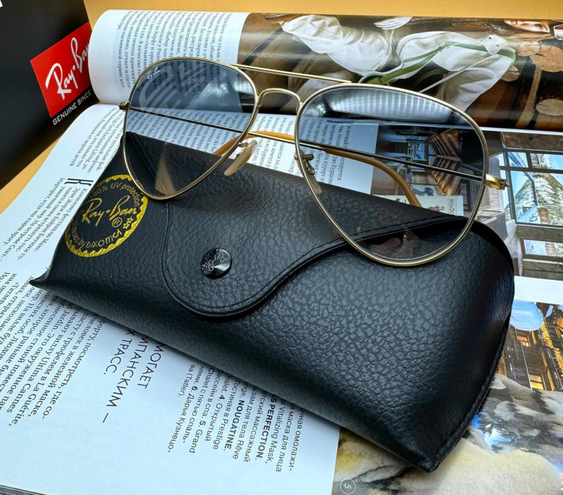 Ray Ban Солнцезащитные очки  Aviator Large Metal - Matte Frame
