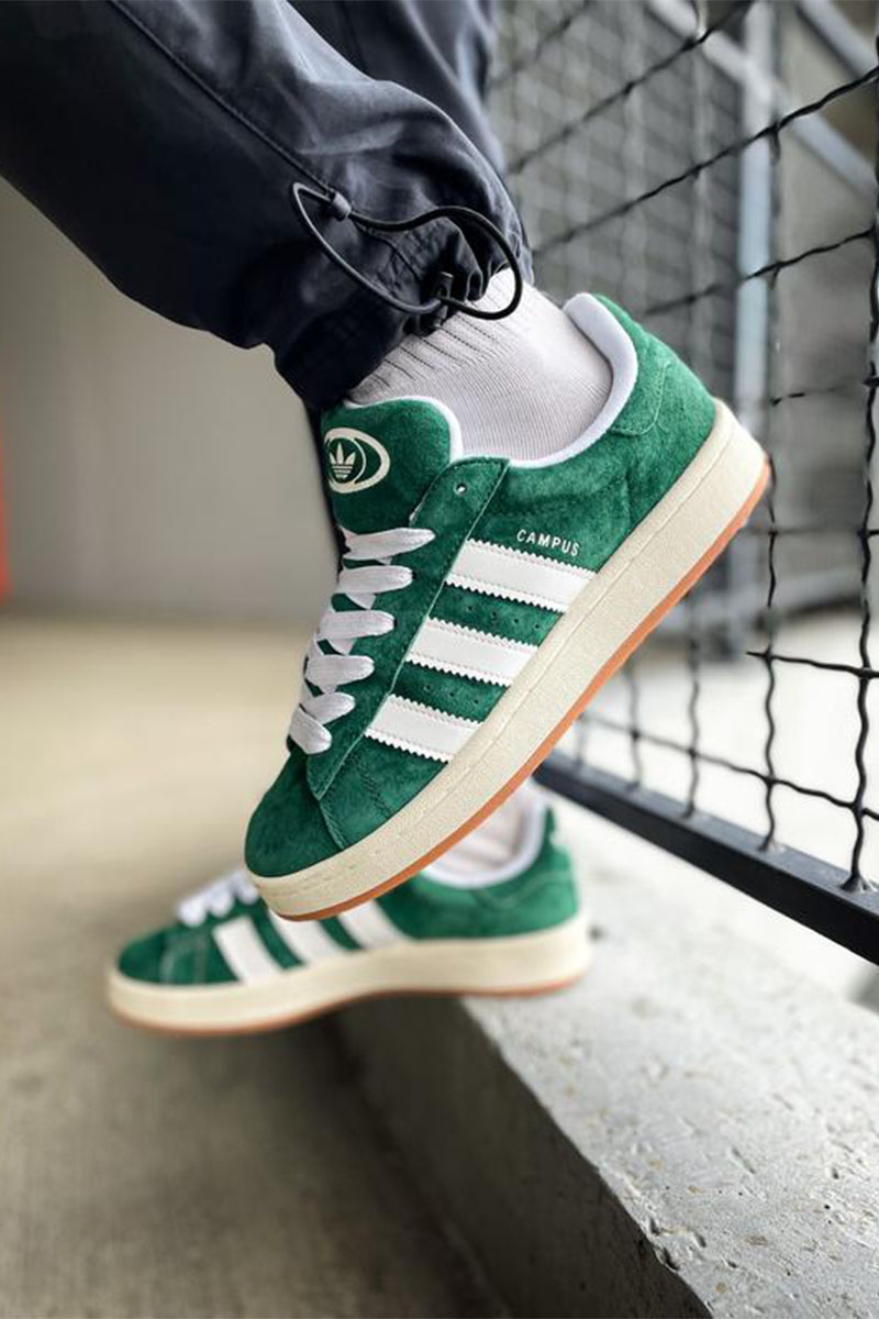 Dark green adidas sneakers online