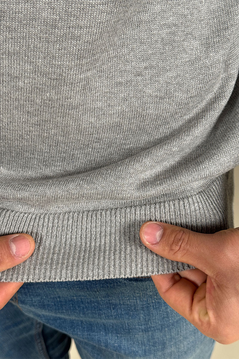 Burberry Мужской джемпер logo-intarsia - Grey