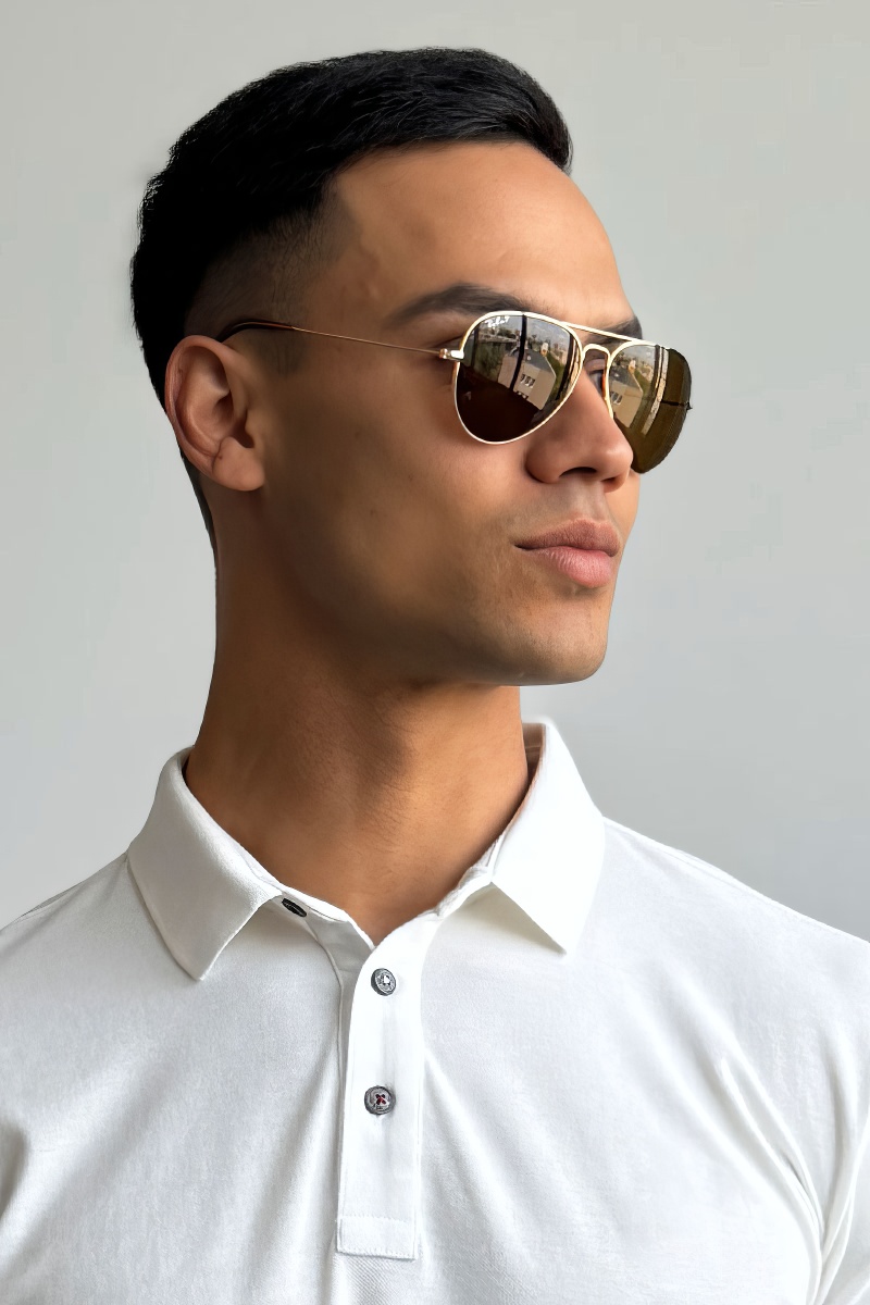 Ray Ban Солнцезащитные очки Aviator Large Metal