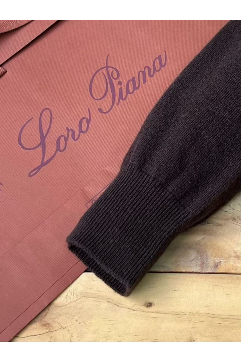 Loro Piana Мужская водолазка Premium - Coffee