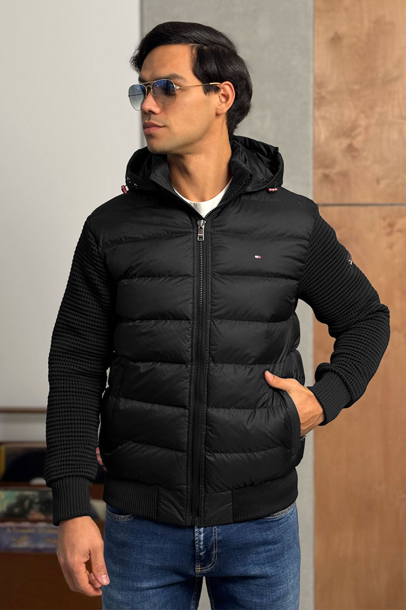 Tommy Hilfiger Куртка с вязаными рукавами 