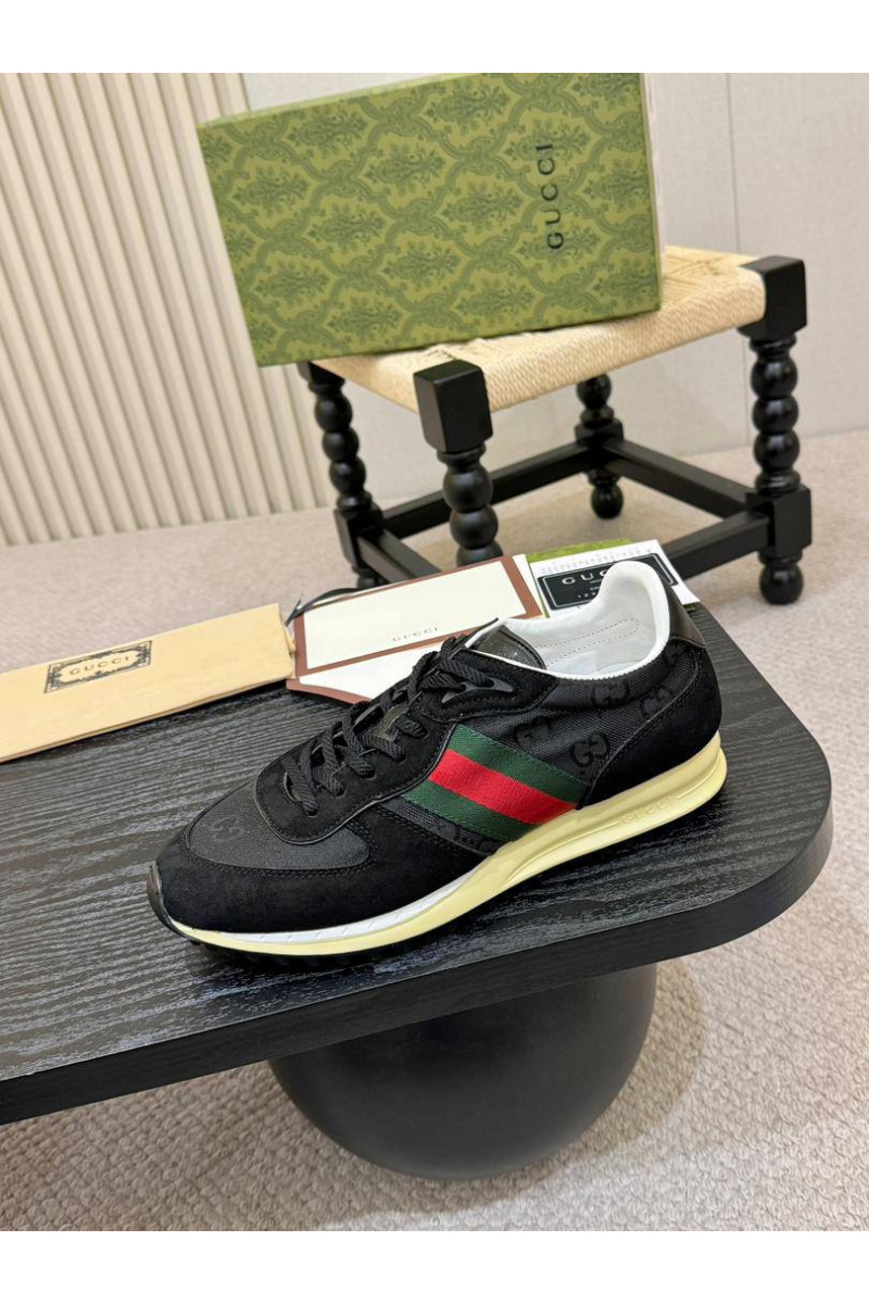 Gucci Мужские кроссовки Re-Motion - Black