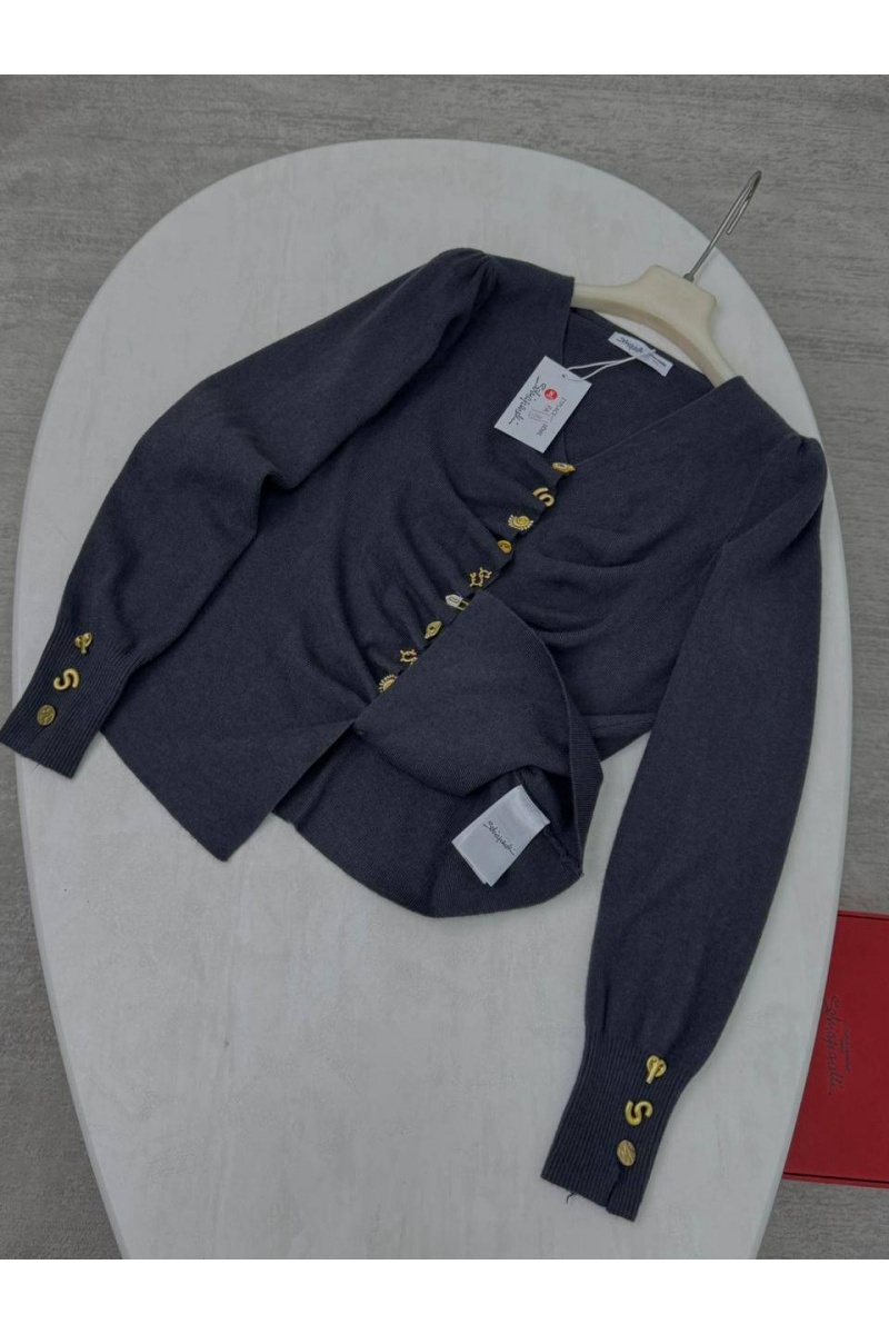 Schiaparelli Женская кофта чёрного цвета Schiaparelli Premium