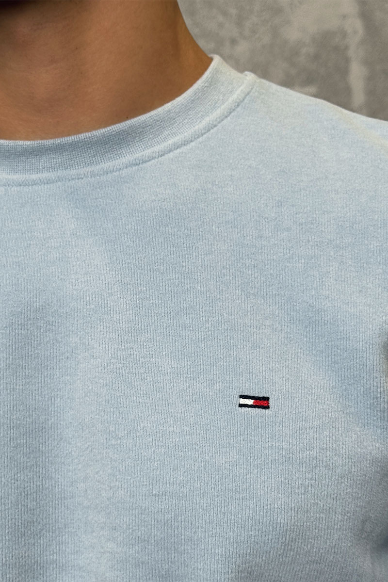 Tommy Hilfiger Мужской свитшот голубого цвета 