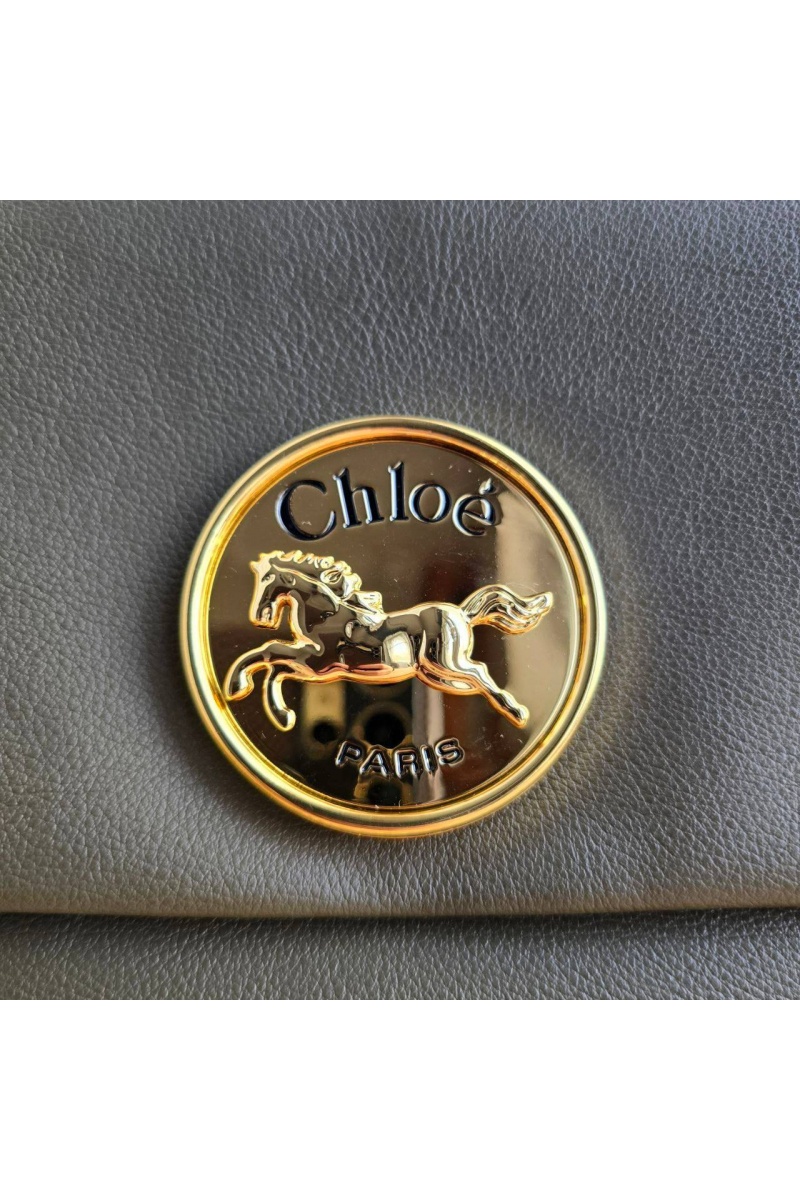 Chloe Кожаная сумка 28x17 см