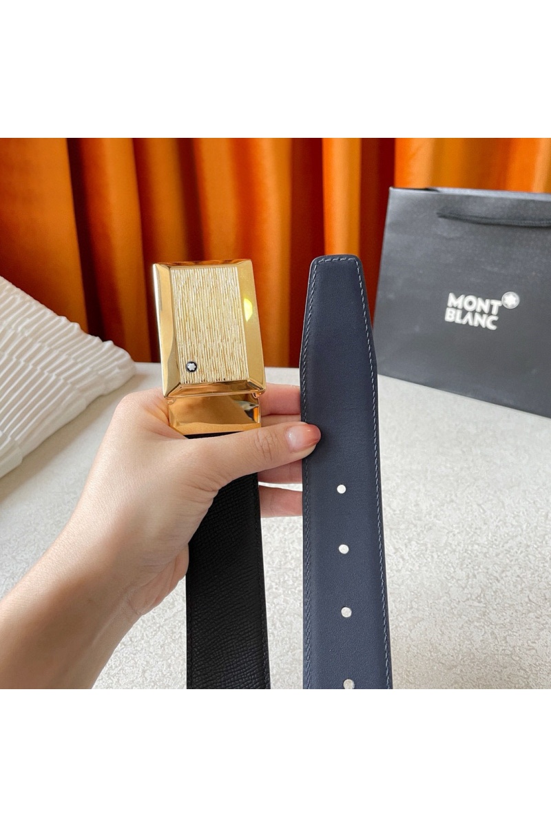 Montblanc Двусторонний кожаный ремень Premium (ширина 3.5 см)