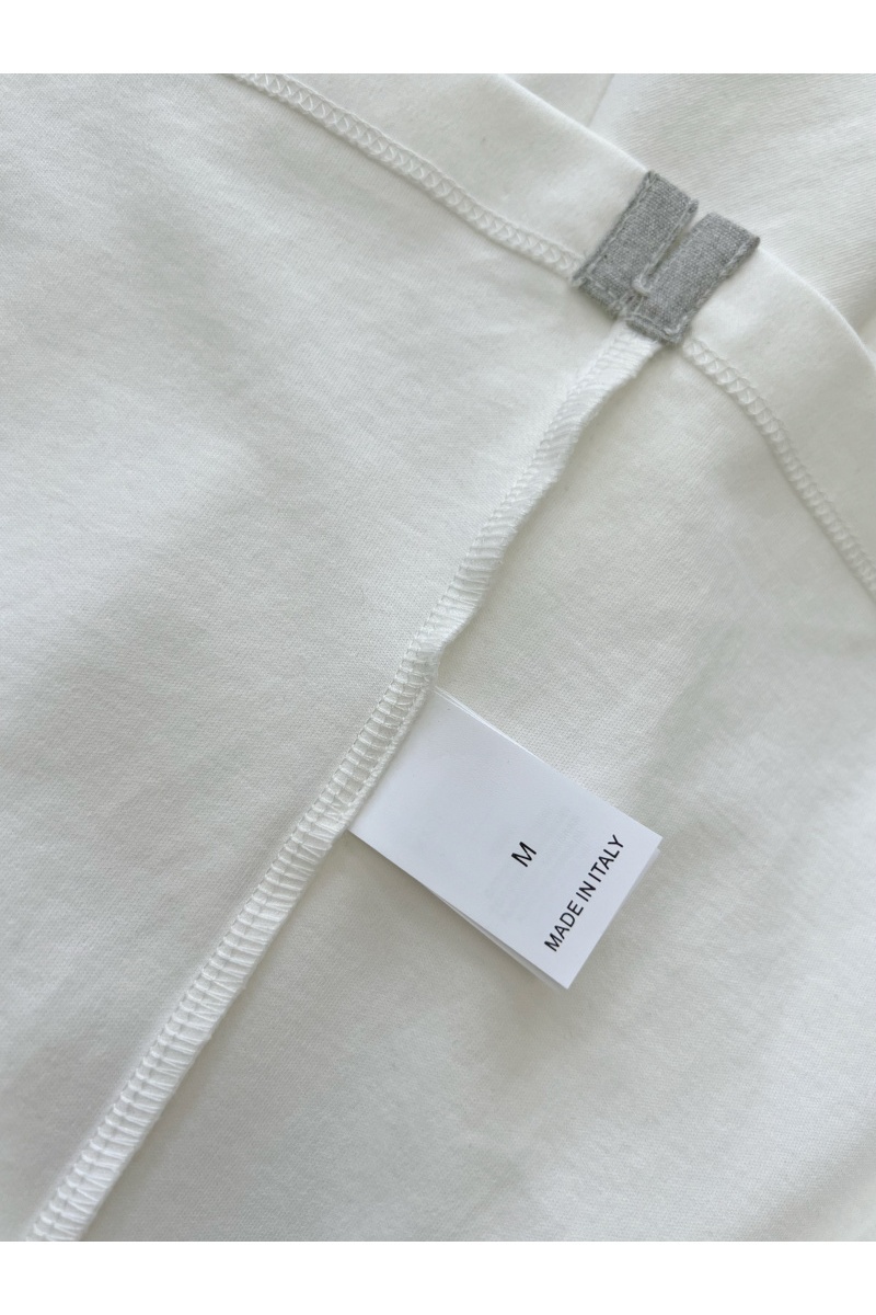 Designer Мужской белый лонгслив Premium