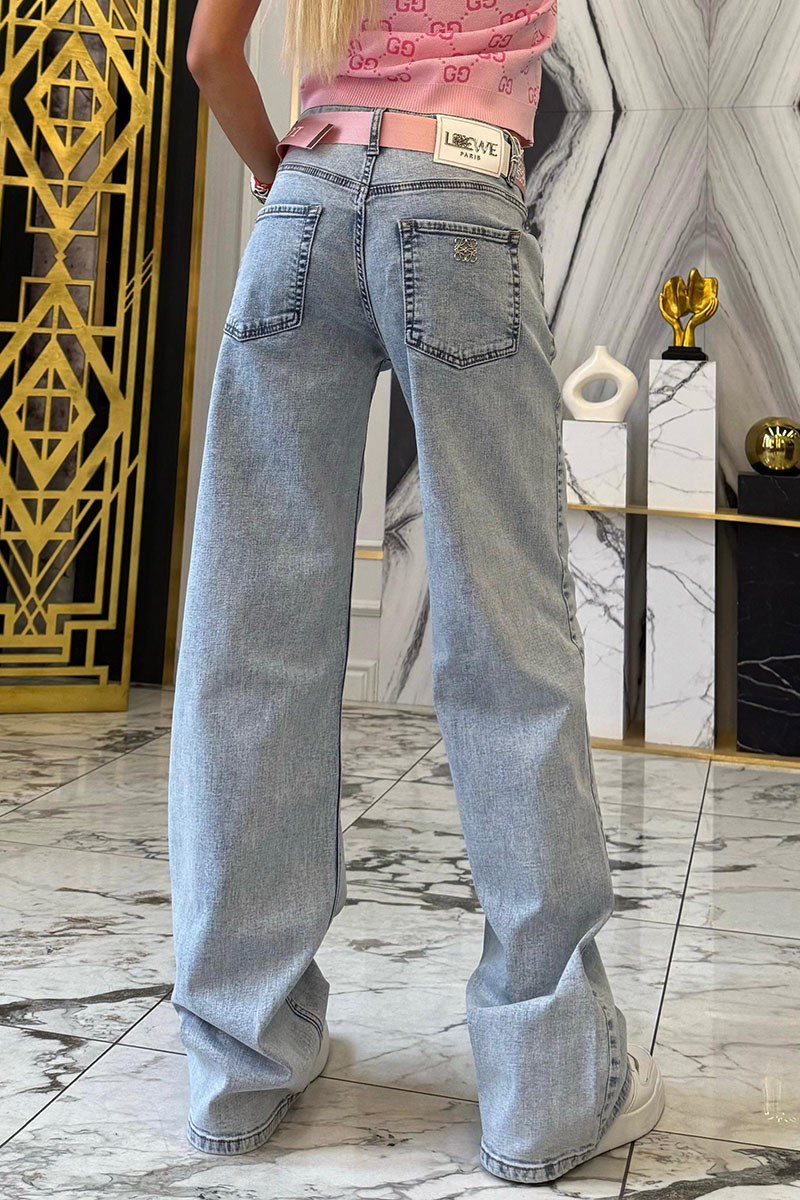 Loewe Синие женские джинсы 