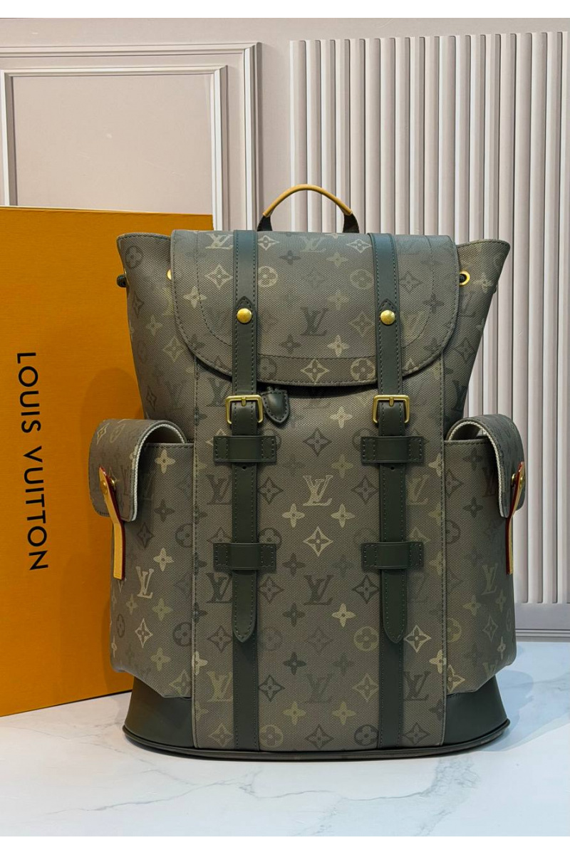 Lоuis Vuittоn Кожаный рюкзак Christopher MM premium 39x32x12 см