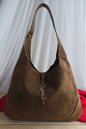 Замшевая сумка Le 5 a 7 39x31