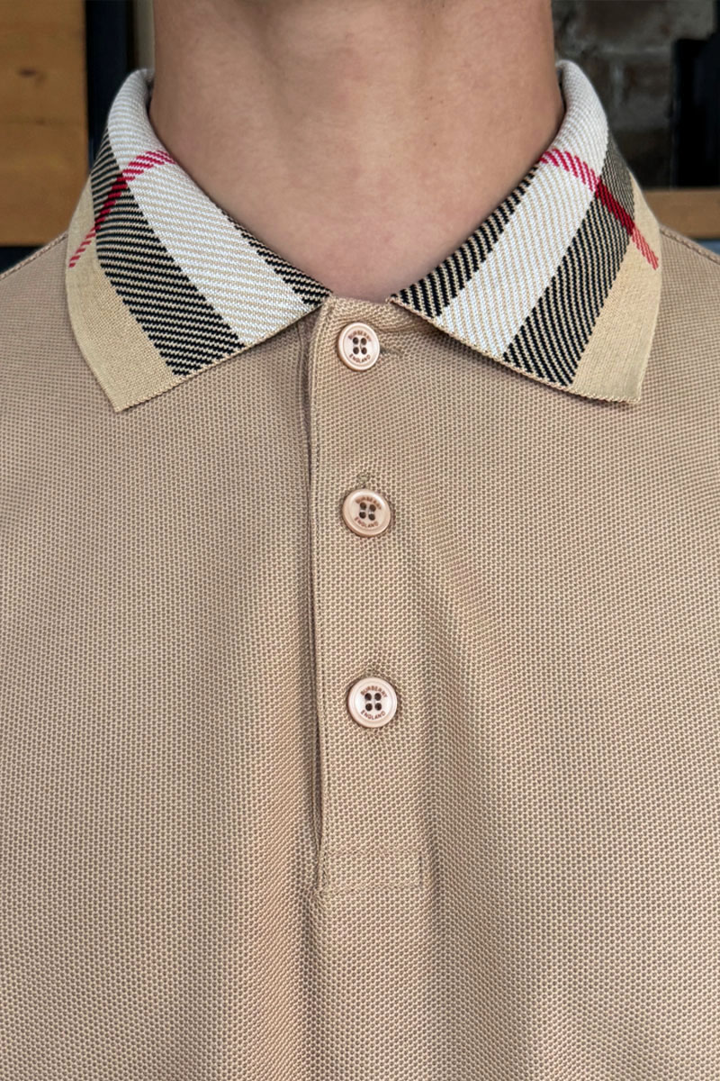 Burberry Мужское поло Premium - Beige
