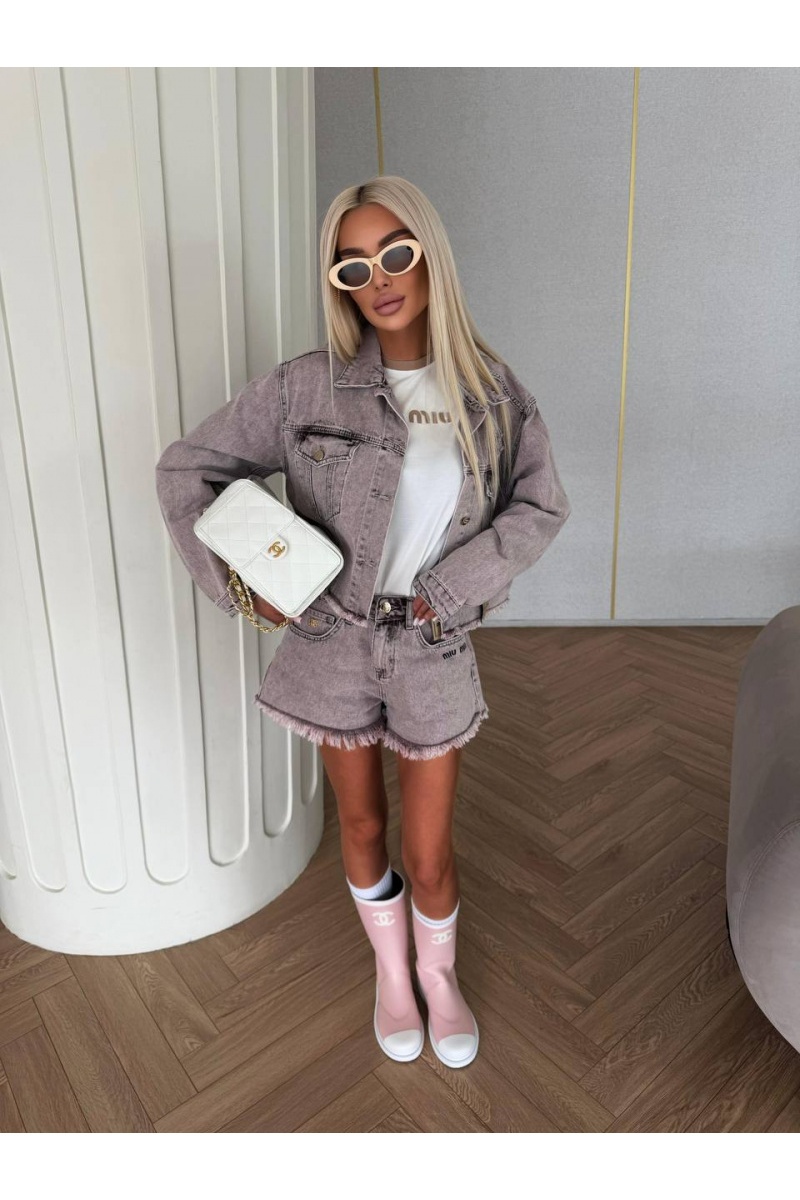 MIU MIU Женские джинсовые шорты premium