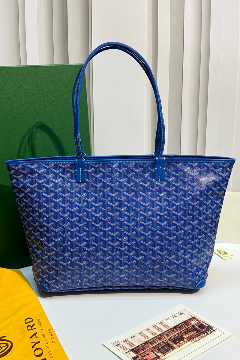 Designer Clothing Кожаная сумка Goyard Artois premium 31x24x15 см