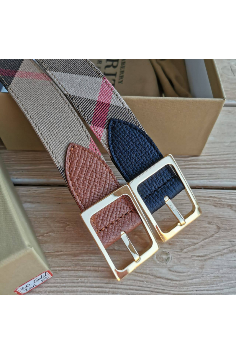Burberry Кожаный ремень (ширина 3 см)