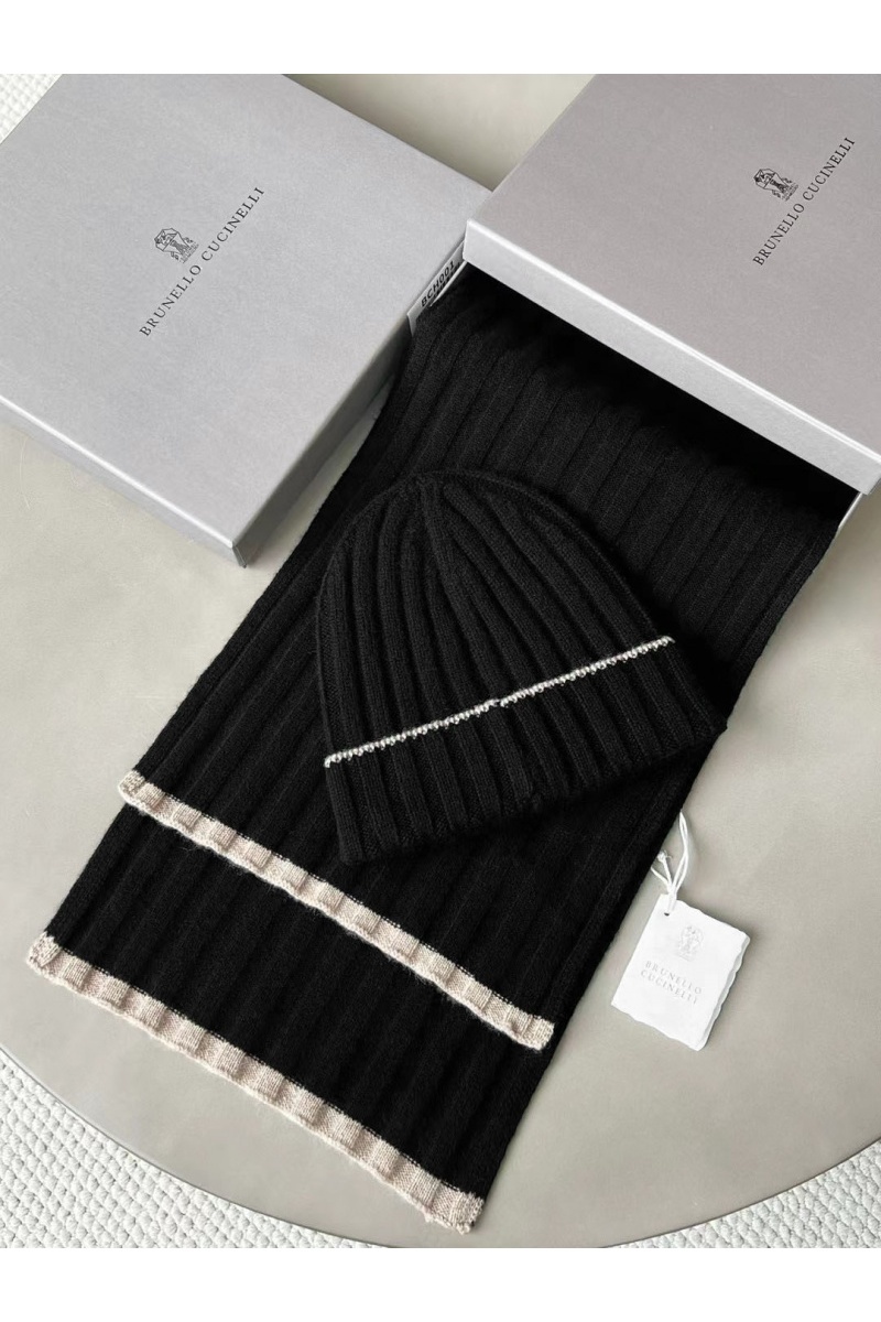 Designer Кашемировая шапка Premium - Black