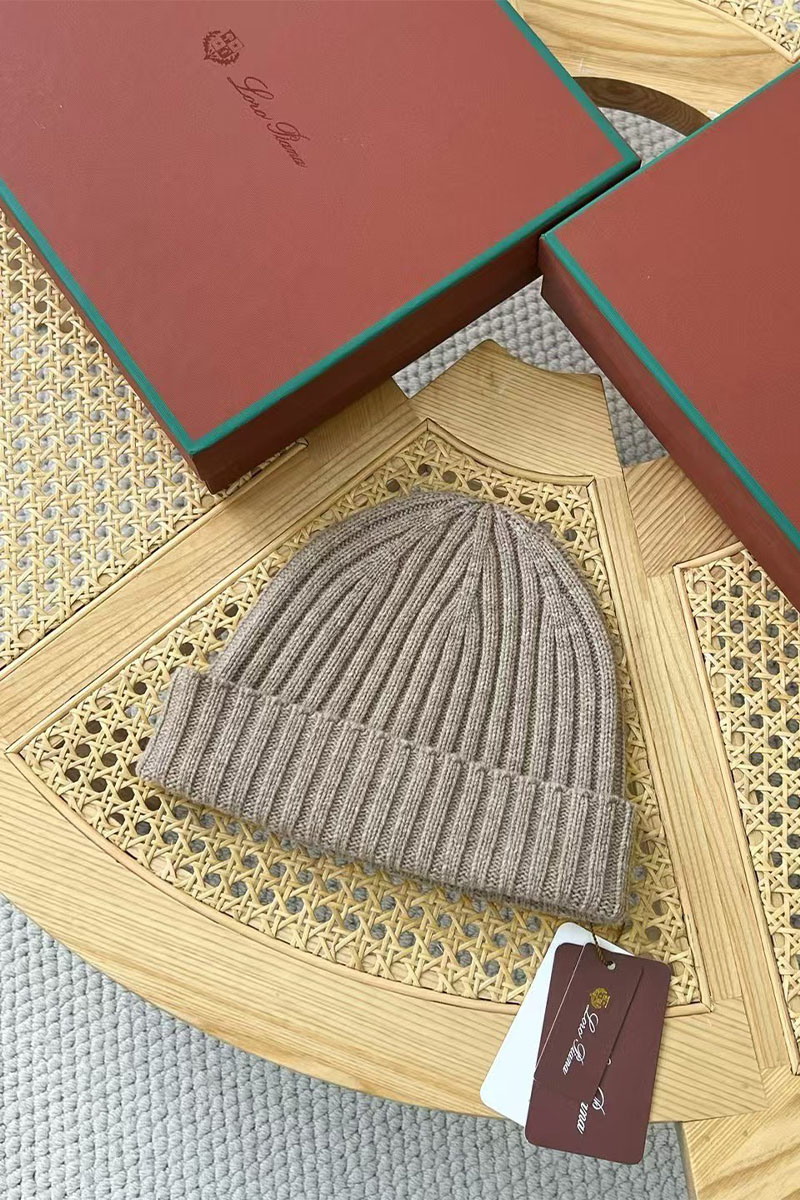 Loro Piana Кашемировая шапка Premium - Light Beige