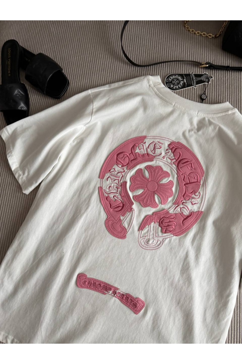 Chrome Hearts Женская оверсайз футболка premium