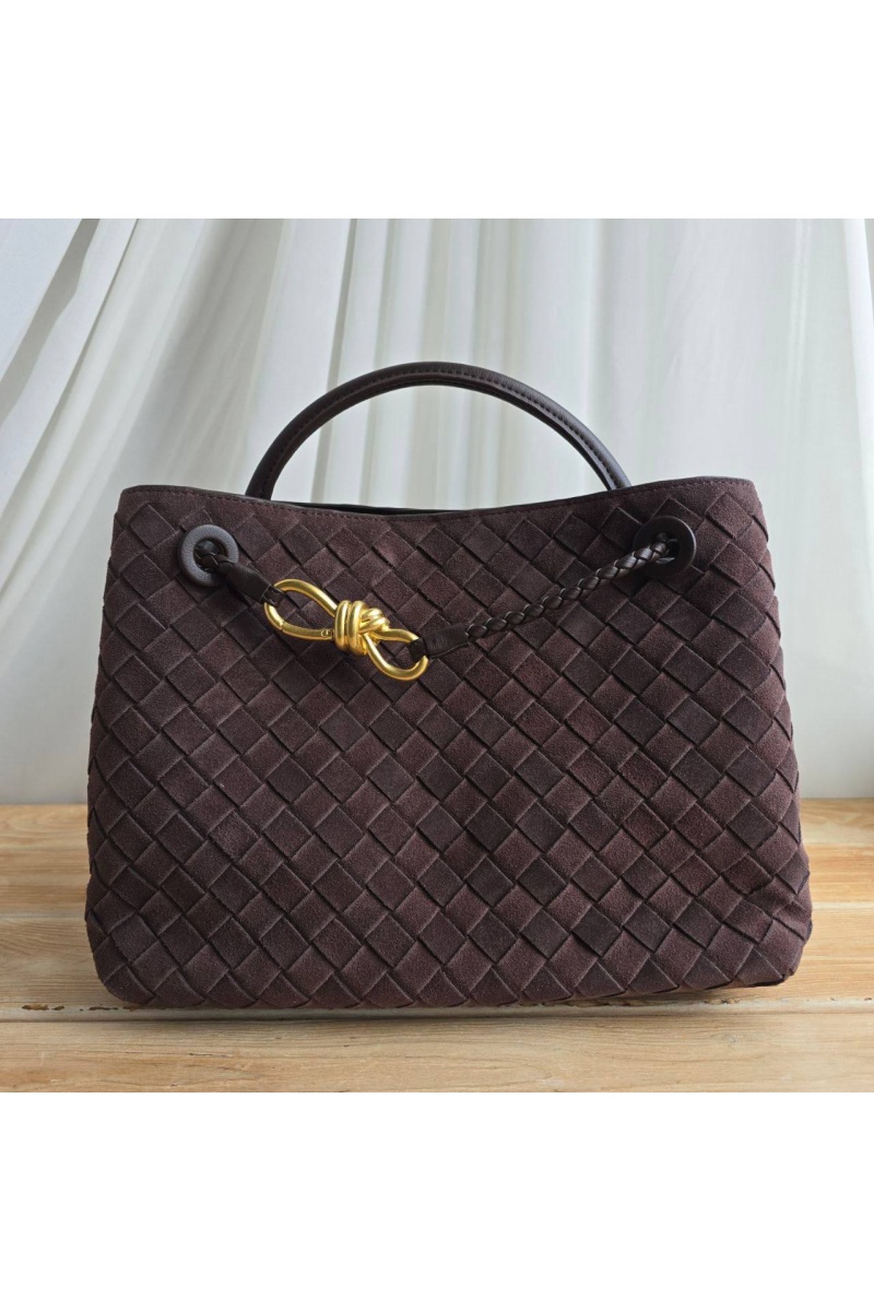 Bottega Veneta Замшевая сумка 30x23 см