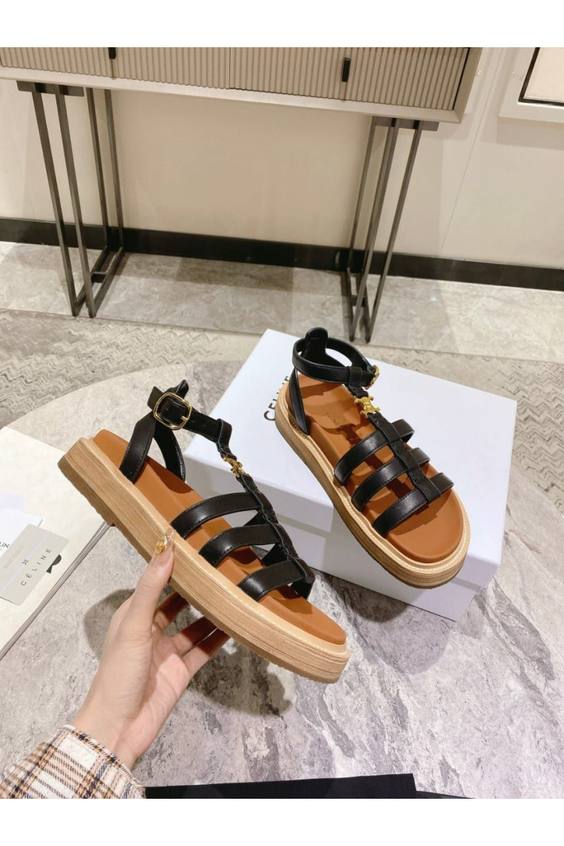 Celine Женские сандалии Premium - Black