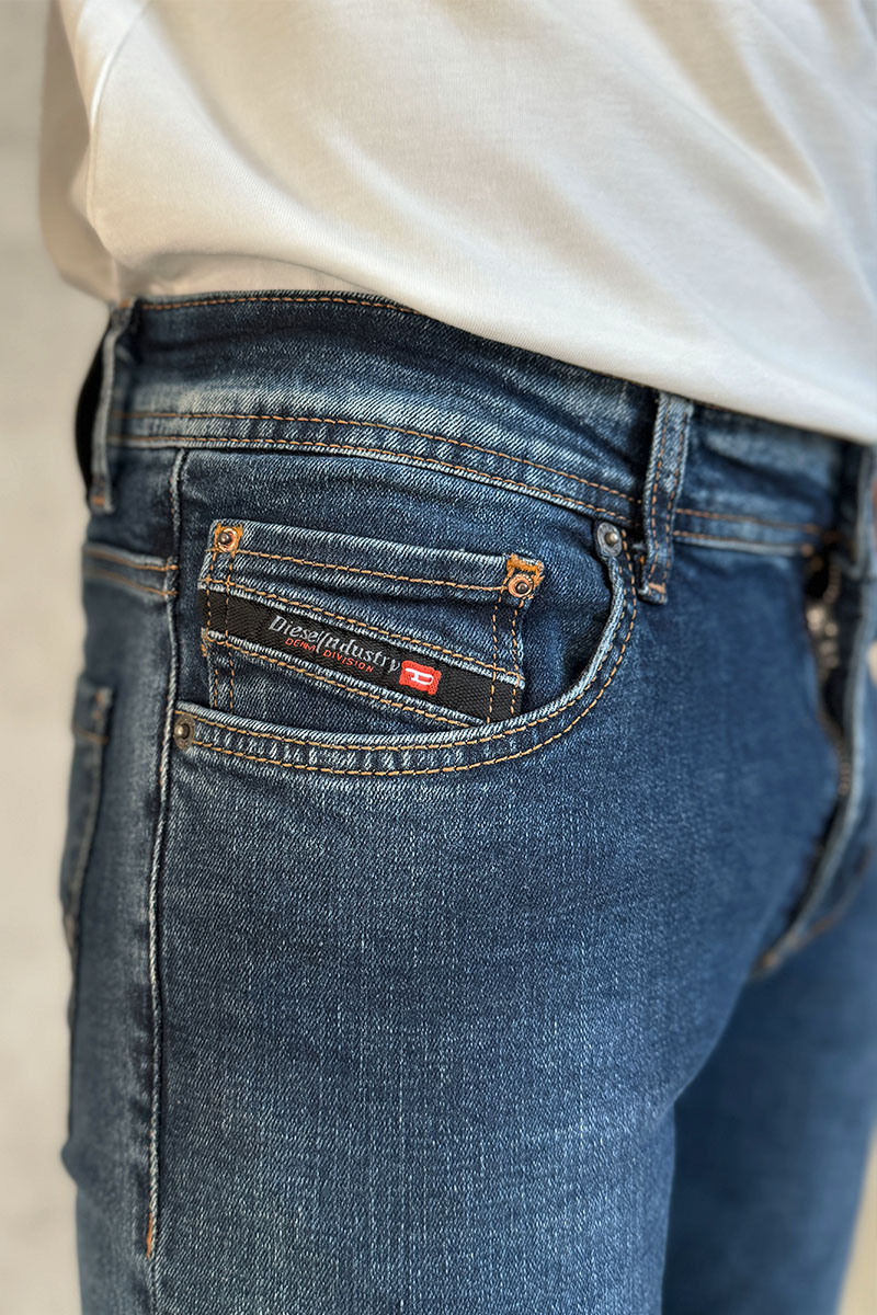 Diesel Мужские синие джинсы 