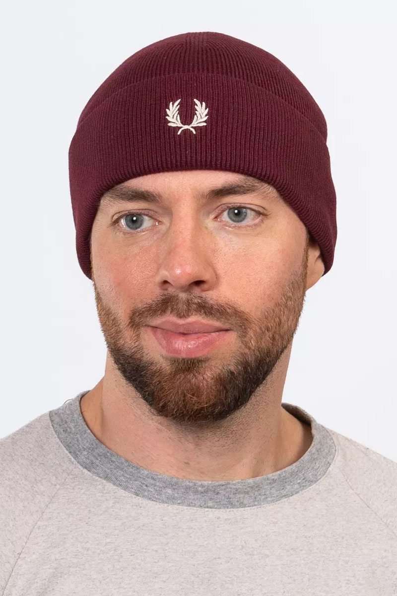 Designer Clothing Шапка logo-embroidered - Wine Berry 
