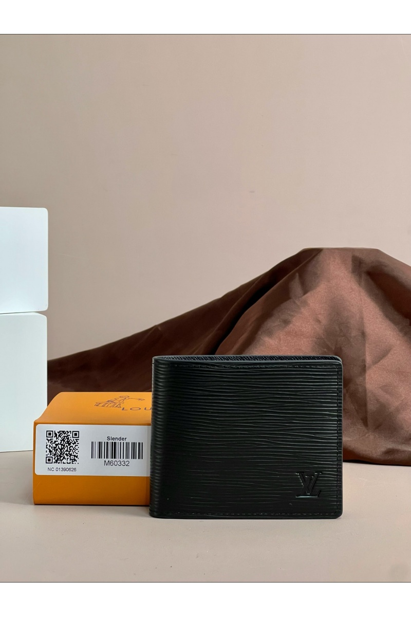 Lоuis Vuittоn Кожаный кошелёк Slender Premium 11x8.5x1 см