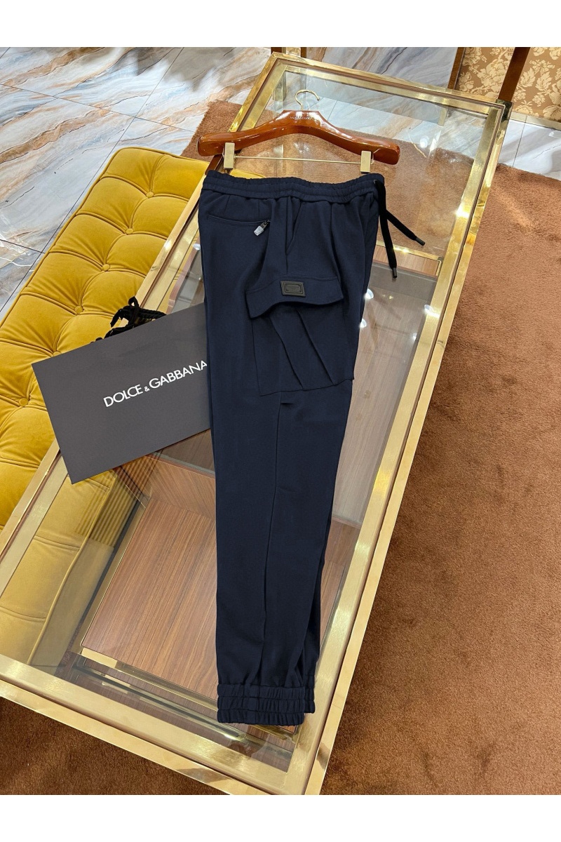 Dоlсе & Gаbbаnа Мужские джоггеры Premium - Navy