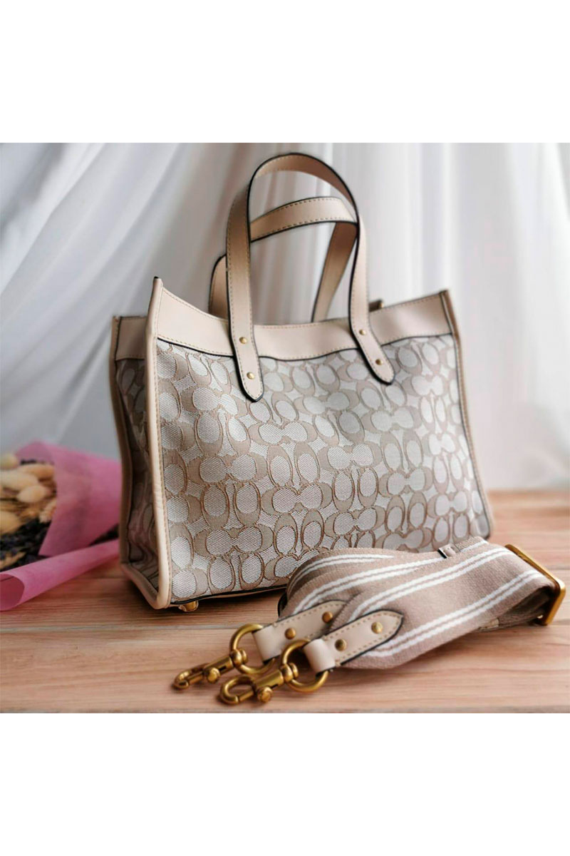 Coach Женская сумка Coach Field Tote 30x22 см (3 расцветки)
