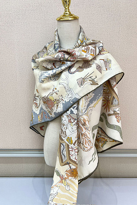 Платок Academia Hippica premium 140x140 см