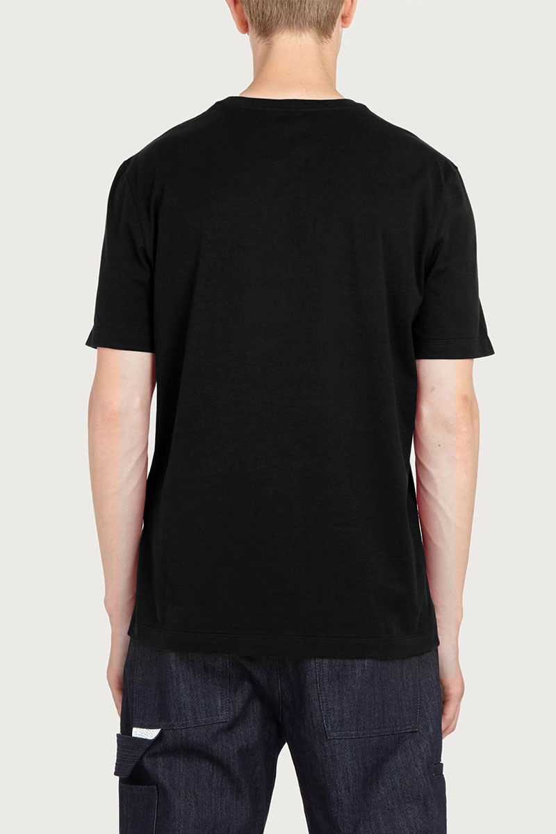 Salvatore Ferragamo Чёрная футболка 1927 Signature